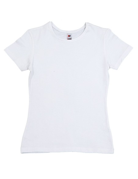 CAMISETA MUJER. BLANCO TALLA S-XL